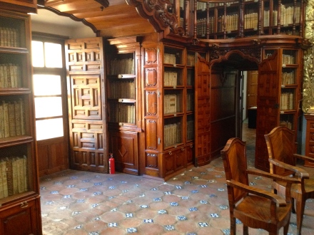Puebla Palafoxiana Library entrance